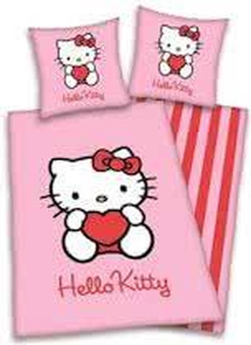 Dekbedovertrek HELLO KITTY 140x200 blauw