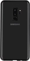 Zwart Transparant Magnetisch Back Cover Hoesje voor Samsung Galaxy S9 Plus