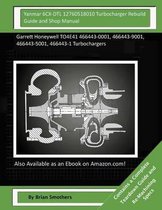 Yanmar 6cx-Dtl 12760518010 Turbocharger Rebuild Guide and Shop Manual
