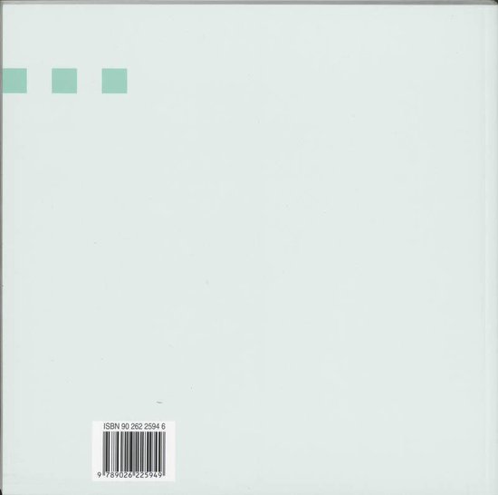 Achterkant boek met ISBN 90 262 2594 6