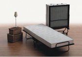 Bedworld Logeerbed / opklapbed - 90x200 - 12cm dik matras - Spiraal bodem