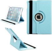 Apple iPad (2017); Apple iPad (2018) hoes - 360 graden draaibaar - licht blauw