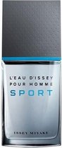 MULTI BUNDEL 3 stuks Issey Miyake L'eau D'issey Pour Homme Sport Eau De Toilette Spray 50ml