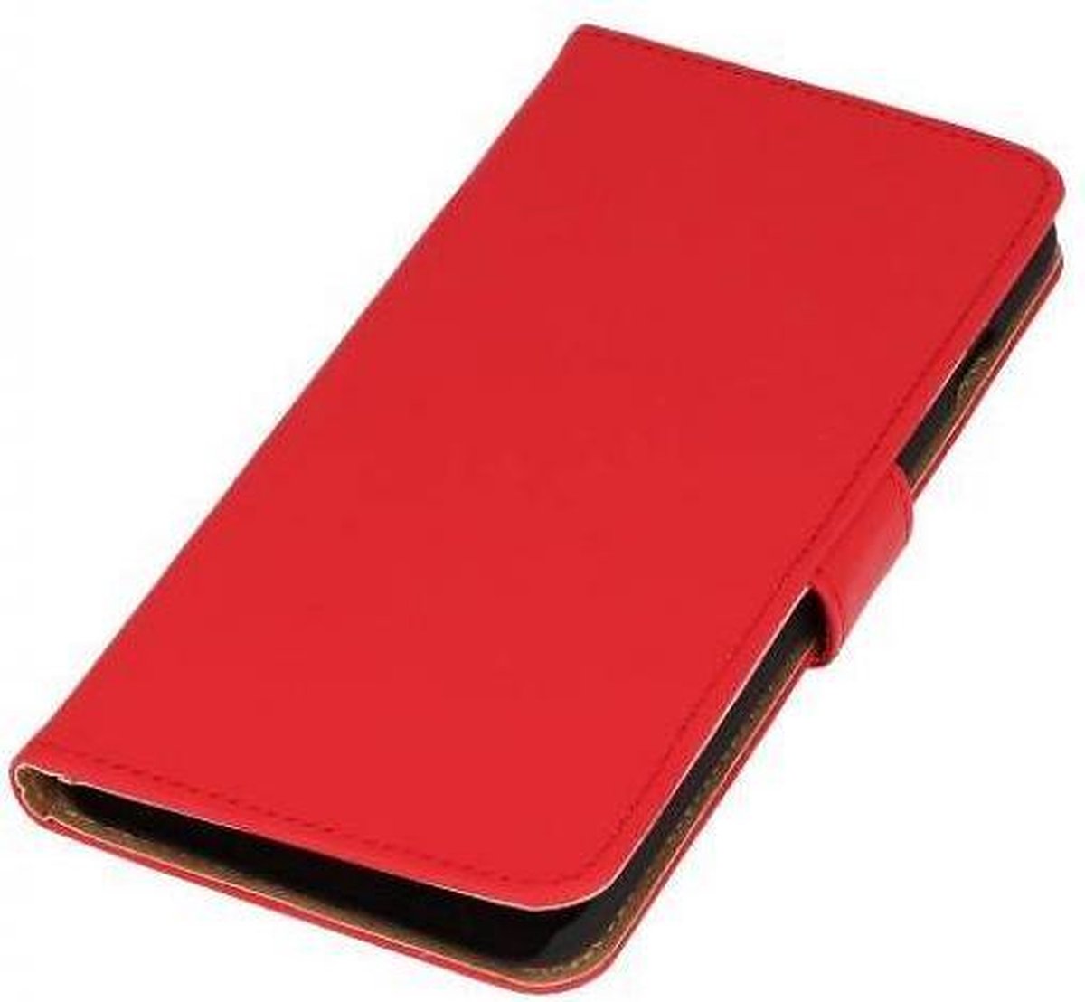 Bookstyle Wallet Case Hoesjes Geschikt voor Samsung Galaxy Alpha G850 Rood