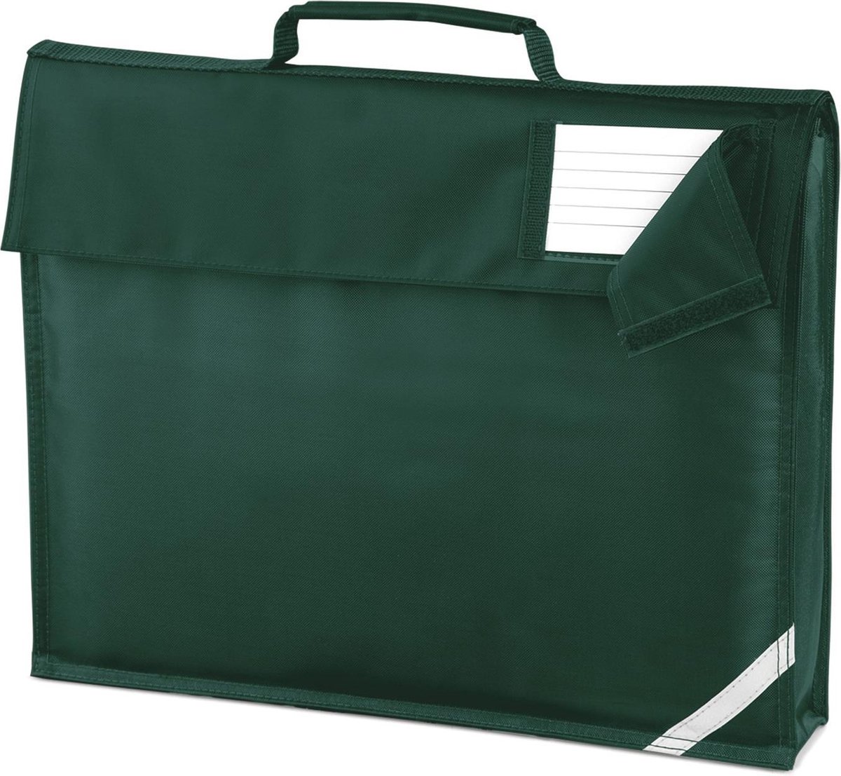 Quadra Document Bag Bottle Green