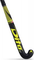 Dita FiberTec C35 s-bow 1117.002 - Hockeystick - Fluo Yellow/Black - Kids Maat 33