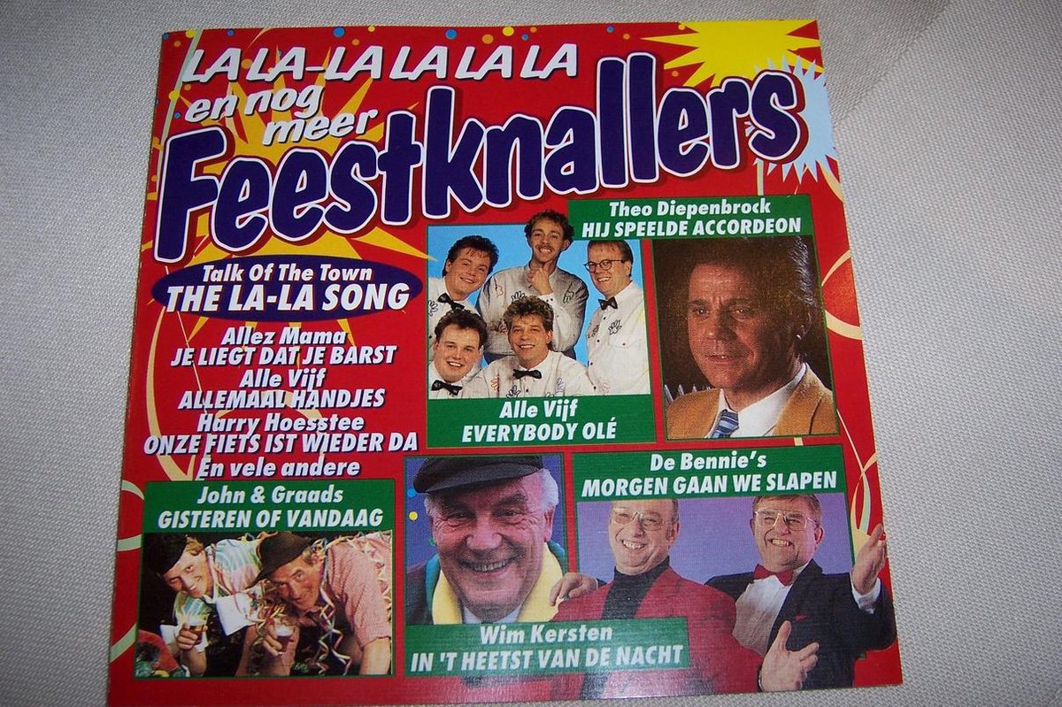 La la la la…en nog meer feestknallers