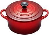 Ronde braad-/stoofpan 10cm Le Creuset gietijzer