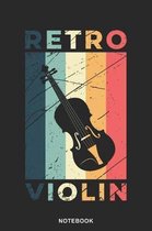 Violin Instrument Art Graphic Notebook