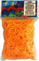 Rainbow Loom Elastiekjes - Neon Orange - 600 stuks