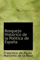 Bosquejo Hist Rico de La Pol Tica de Espa a