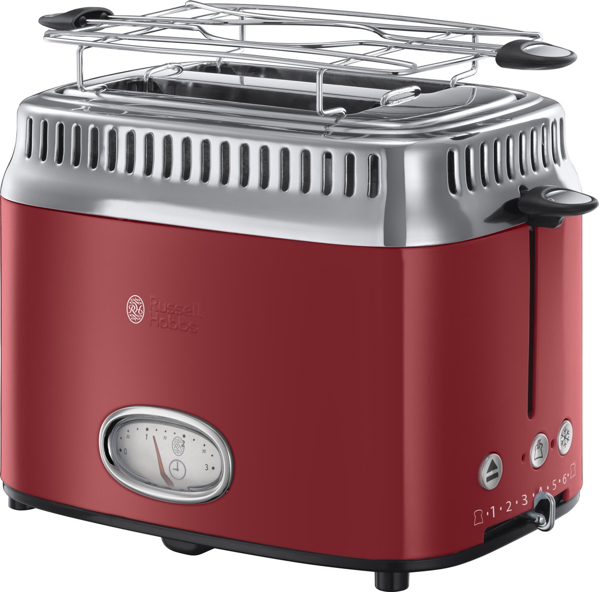 Russell Hobbs Retro Ribbon Rood Broodrooster