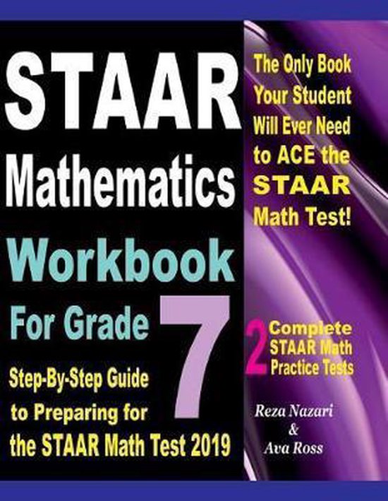 STAAR Mathematics Workbook For Grade 7 - cover