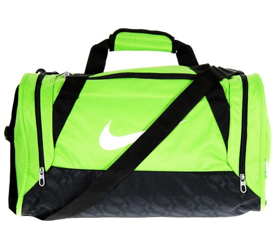 doos Economie hoog Nike Sporttas - groen/zwart/wit | bol.com