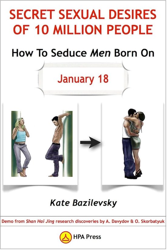 Secret Sexual Desires 1 - How To Seduce Men Born On January  ... - cover