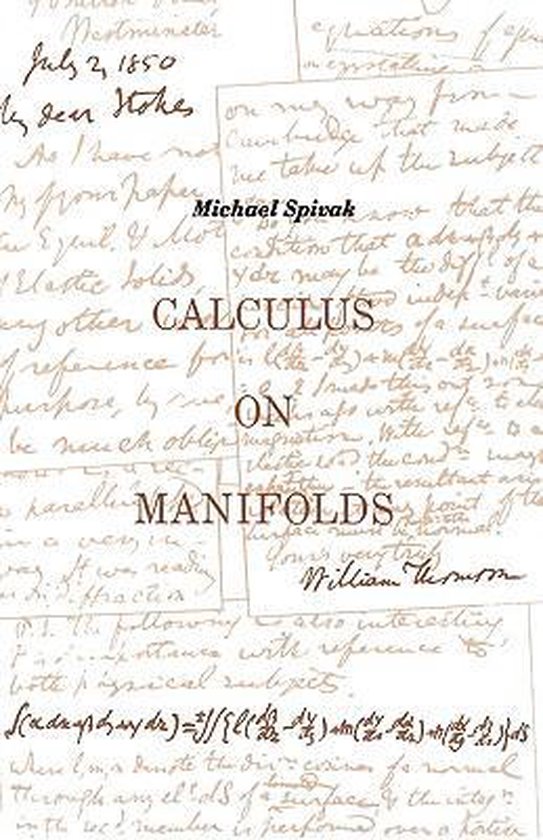 Calculus On Manifolds - cover