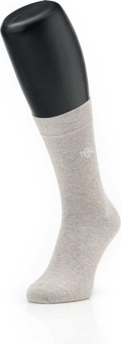 Owen Smith 2-pack - Herensokken grijs - maat 43-46