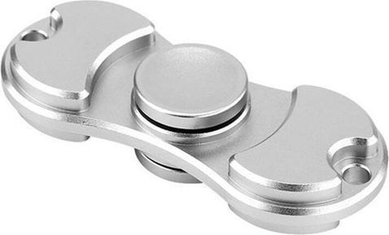 Fidget spinner Metal Zilver bol