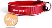 EzyDog classic neopreen halsband, rood, XL