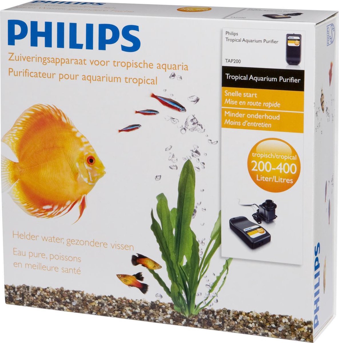 PHILLIPS Aquariumverlichting Phillips zuiveringsapparaat 200-400lt | bol.com