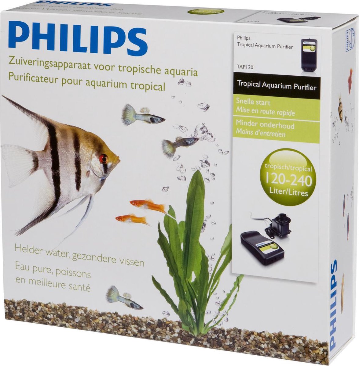 PHILLIPS Aquariumverlichting Phillips zuiveringsapparaat 120-240lt | bol.com