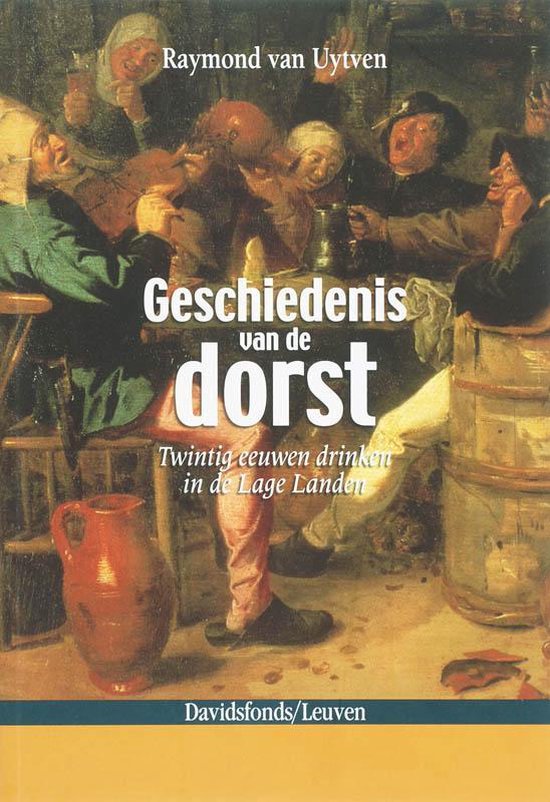 Cover van het boek 'Geschiedenis van de dorst' van R. Uytven