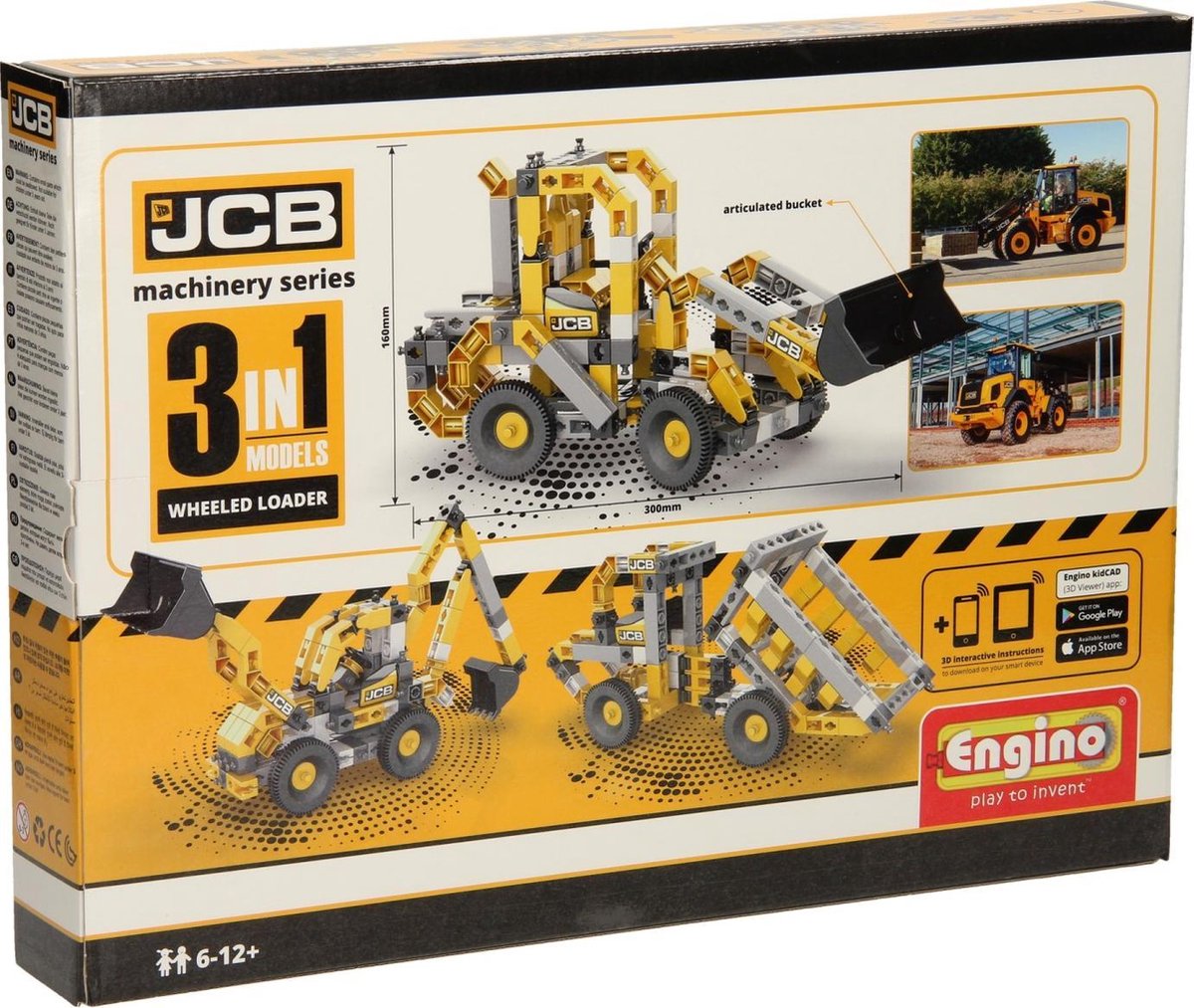JCB - Graafmachines, 3in1