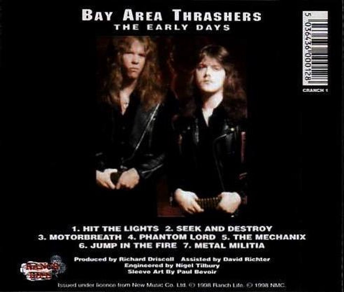 Bay Area Thrashers - The Early Days ( 1982 recordings ), Metallica | CD  (album) | Muziek | bol.com