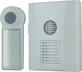 Home Easy Draadloze deurbel met signaallamp Opbouw, Tussenstekker 2-delig Bereik max. (in het vrije veld) 50 m HE821S