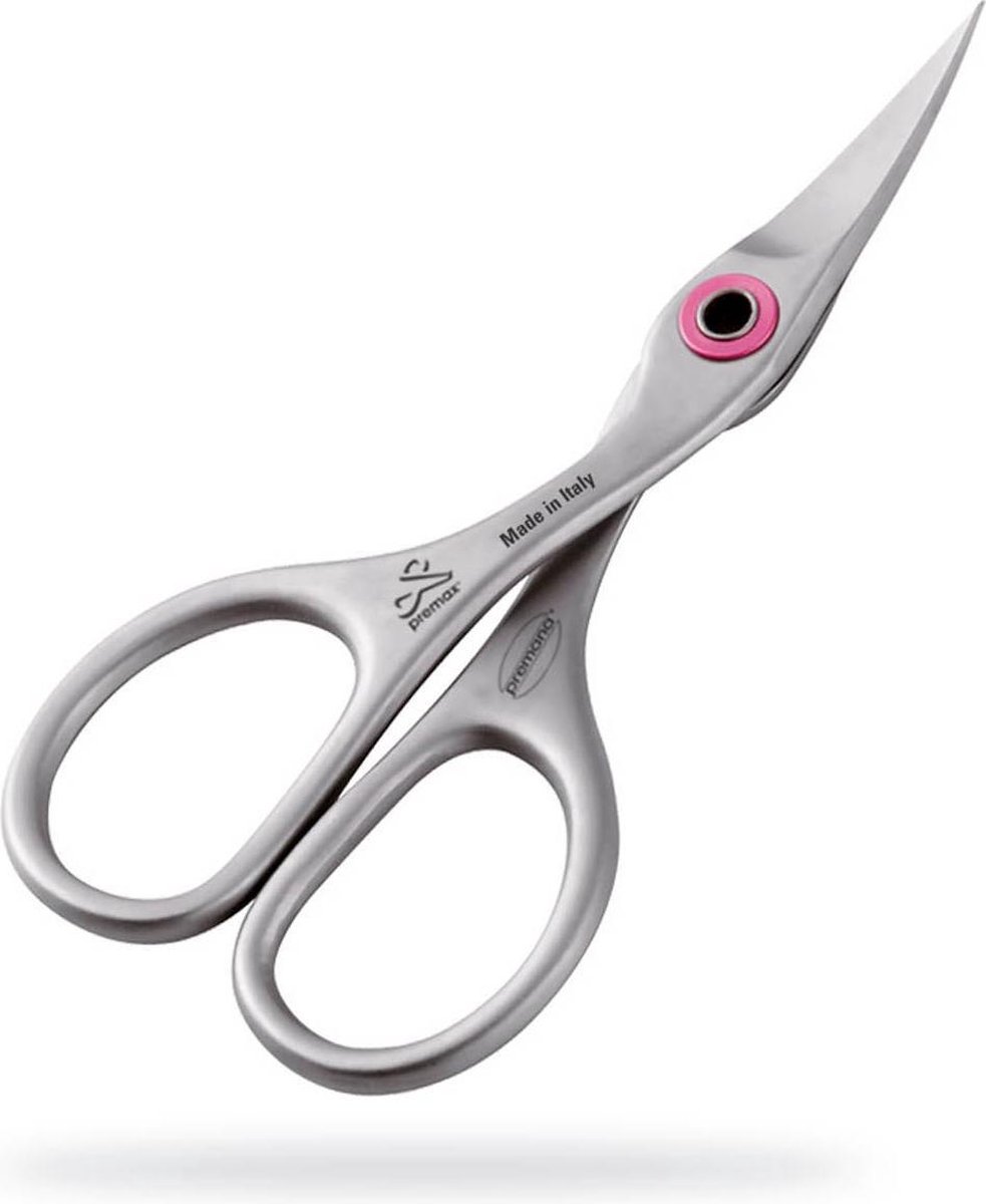 Premax Ring Lock Nagelschaartje gebogen -RVS- 9,5 cm Roze