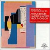 David Kopp & Rodney Lister - Berger, Shapero, Thomson: Works for Piano 4 Hands (CD)