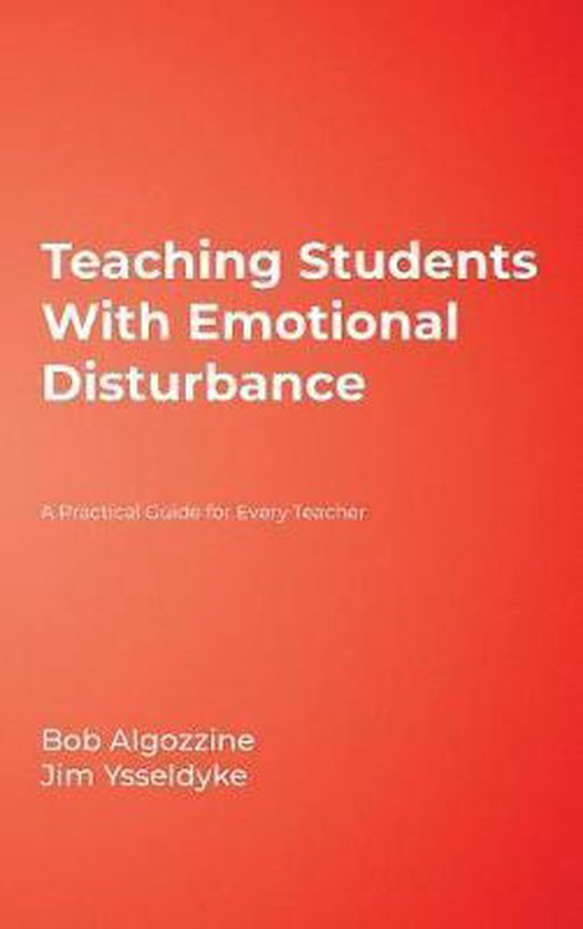 Teaching Students With Emotional Disturbance - cover