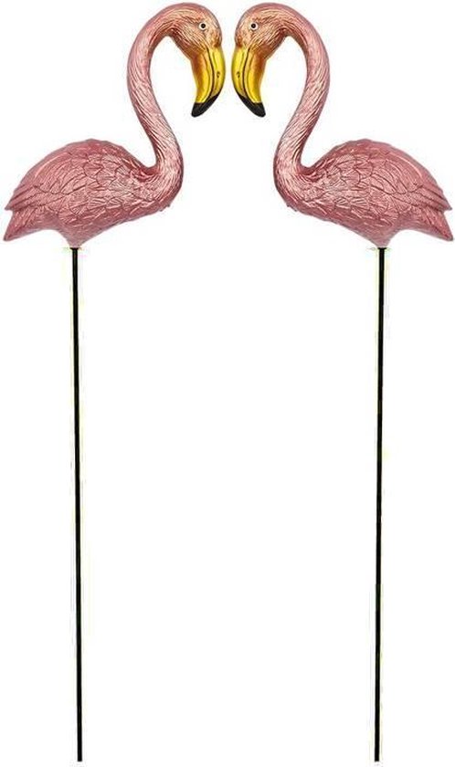 Decoratie Flamingo-duo | bol.com
