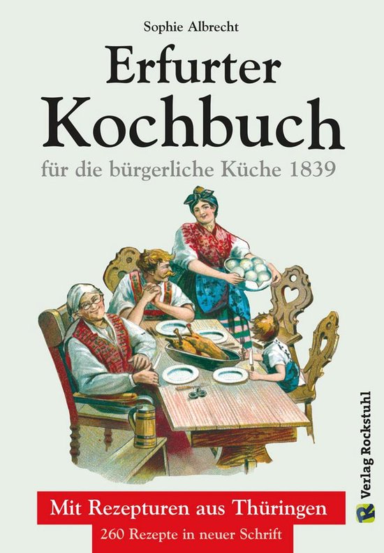 ERFURTER KOCHBUCH für die bürgerliche Küche 1 - cover