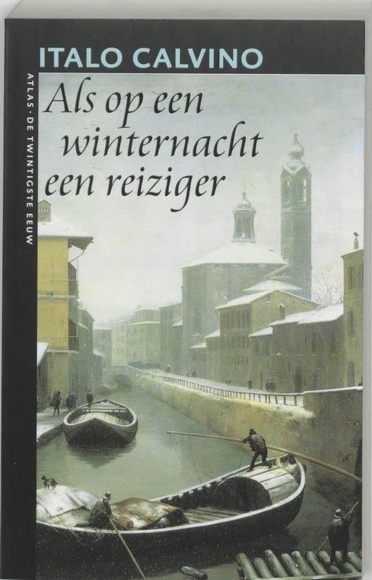 Omslag van Als op een winternacht een reiziger door Italo Calvino