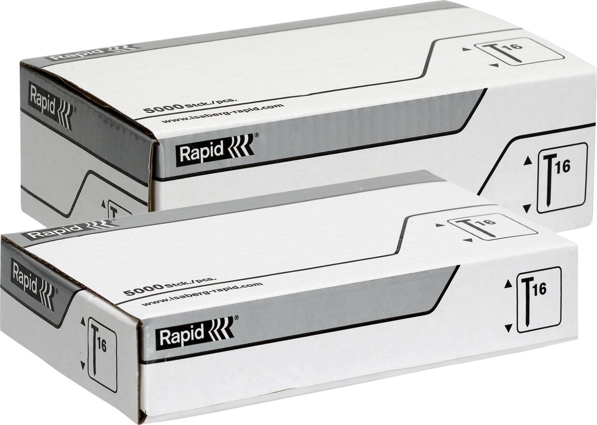 Rapid Gegalvaniseerde Nagels - Kleine Kop - Scherpe Punt - 8/25 mm - 5000 Stuks