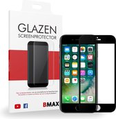 BMAX iPhone 7 Plus Glazen Screenprotector Full Cover (Zwart) | Dekt het volledige scherm! | Beschermglas | Tempered Glass