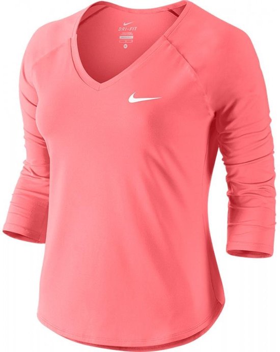 vonnis Een hekel hebben aan studie Dames Shirt Top Pure 3/4 Mouw Lava Glow | bol.com