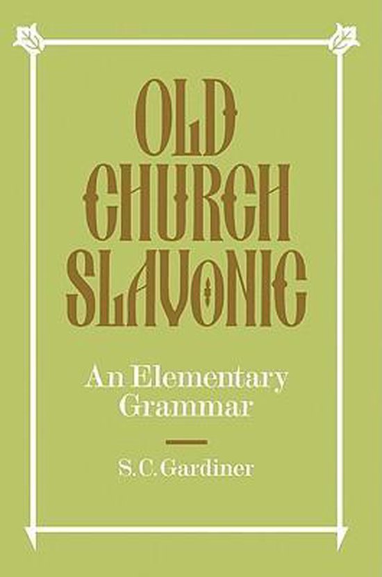 Old Church Slavonic - cover