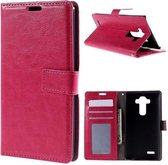 Etui Portefeuille Cyclone Cover LG G4 Rose