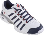 K-Swiss Receiver III Omni Tennisschoenen - Maat 45 - Mannen - wit/blauw/rood