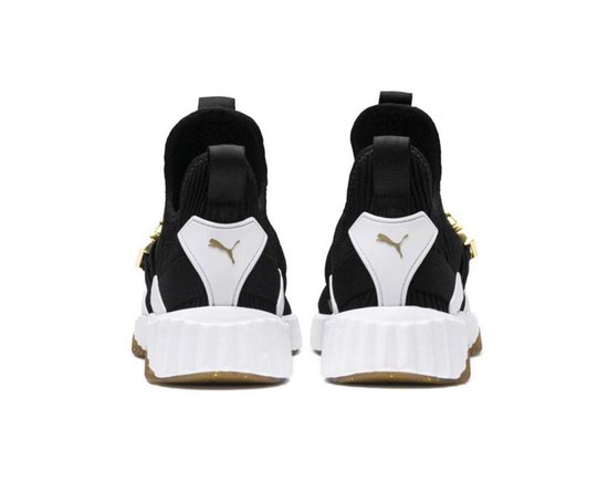 Puma Sneaker DEFY MID VARSITY Dames Zwart Maat 39 bol