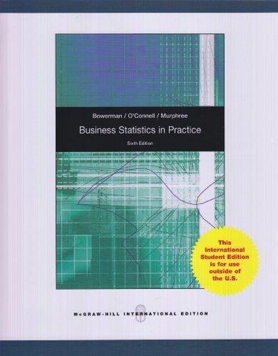 Business Statistics In Practice With Connect Plus Card