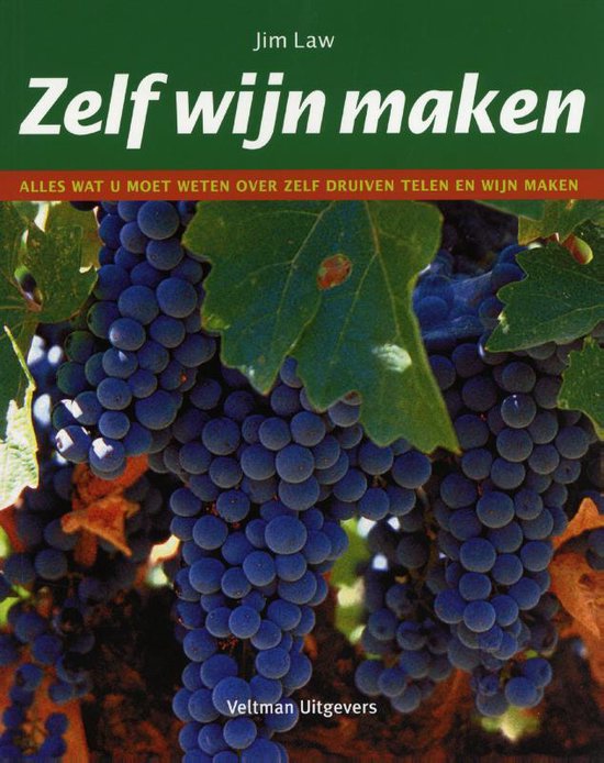 Cover van het boek 'Zelf Wijn Maken' van Law Jim