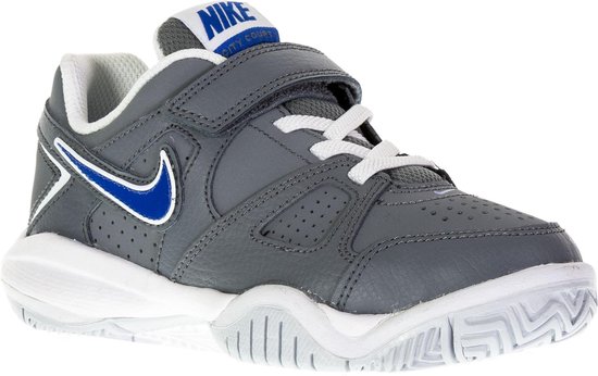Maak een naam scheuren segment Nike City Court Vii Tennisschoenen - Maat 30 - Unisex - grijs/blauw/wit |  bol.com