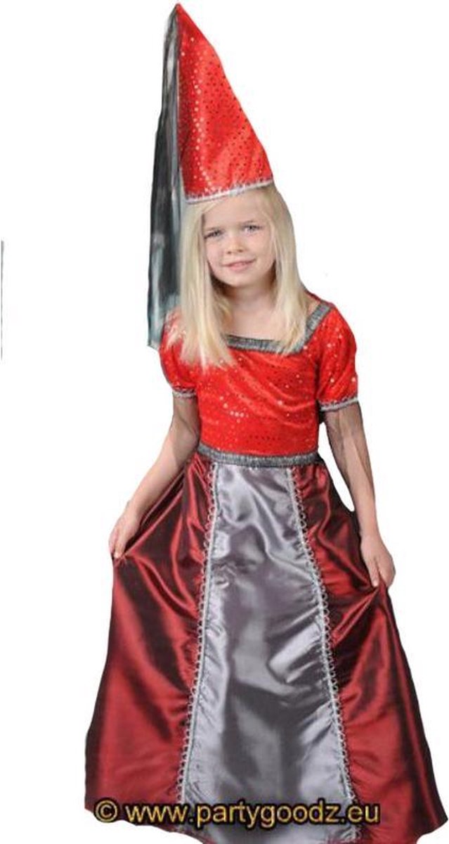 Meisje Middeleeuwen -Maat:120cm-130cm