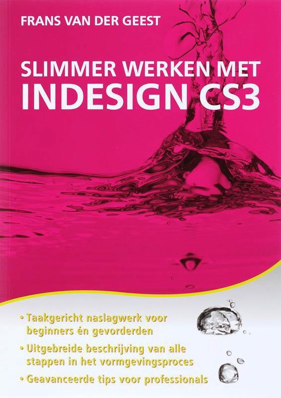 Cover van het boek 'Slimmer werken met InDesign CS3'