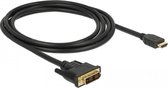 DeLOCK 85584 video kabel adapter 2 meter HDMI Type A (Standaard) DVI-D