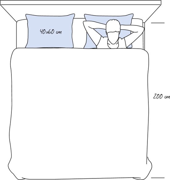 Coussin Butterfly Single Comfort - Strong - (hauteur 9 cm)