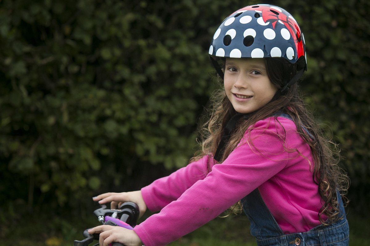 Casque de vélo Mini Hornit Lids pour enfants - Polka Dot (M) | bol.com